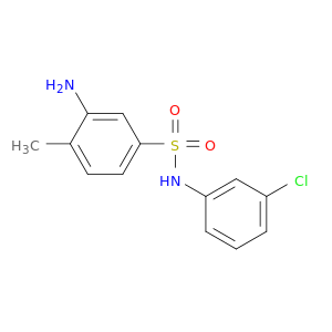 3-Amino-N-(3-chlorophenyl)-4-methylbenzene-1-sulfonamide