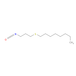 Octane, 1-[(3-isocyanatopropyl)thio]-