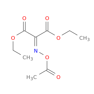 Propanedioic acid, [(acetyloxy)imino]-, diethyl ester