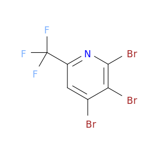 2,3,4-tribromo-6-trifluoromethyl-pyridine