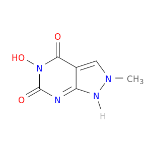 5-hydroxy-2-methyl-1h-pyrazolo[3,4-d]pyrimidine-4,6(2h,5h)-dione