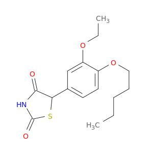 5-[3-ethoxy-4-(pentyloxy)phenyl]-1,3-thiazolidine-2,4-dione
