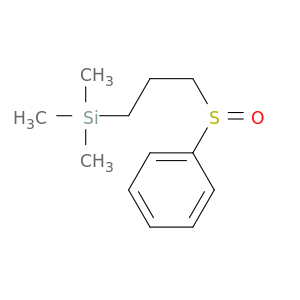 Silane, trimethyl[3-(phenylsulfinyl)propyl]-