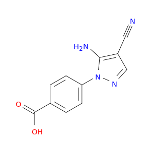 4-(5-Amino-4-cyano-1H-pyrazol-1-yl)benzoic Acid