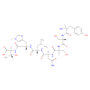 L-Threonine, L-tyrosyl-L-seryl-L-seryl-L-asparaginyl-L-leucyl-L-histidyl-