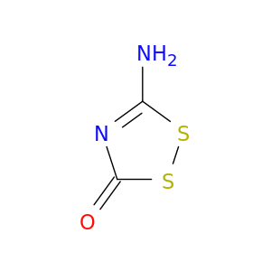 3H-1,2,4-Dithiazol-3-one, 5-amino-