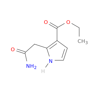 ethyl 2-(carbamoylmethyl)-1H-pyrrole-3-carboxylate