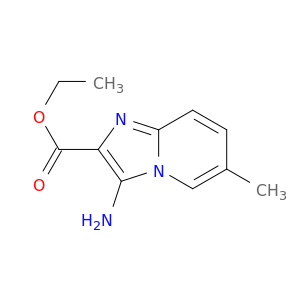 Imidazo[1,2-a]pyridine-2-carboxylic acid, 3-amino-6-methyl-, ethyl ester