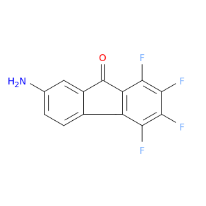 7-amino-1,2,3,4-tetrafluoro-9h-fluoren-9-one