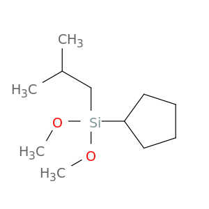 Silane, cyclopentyldimethoxy(2-methylpropyl)-