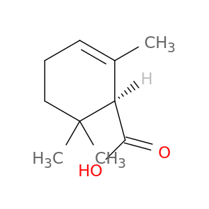 2-Cyclohexene-1-carboxylic acid, 2,6,6-trimethyl-, (S)-