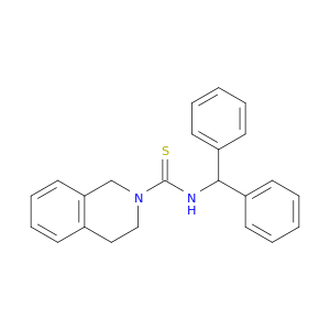 2(1H)-Isoquinolinecarbothioamide, N-(diphenylmethyl)-3,4-dihydro-