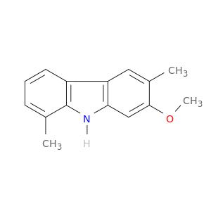 9H-Carbazole, 7-methoxy-1,6-dimethyl-