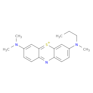 Phenothiazin-5-ium, 3-(dimethylamino)-7-(methylpropylamino)-