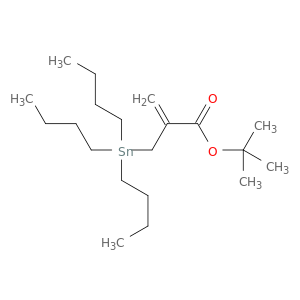 2-Propenoic acid, 2-[(tributylstannyl)methyl]-, 1,1-dimethylethyl ester
