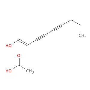1-Nonene-3,5-diyn-1-ol, acetate, (E)-