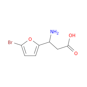 β-氨基-5-溴-2-呋喃丙二酸