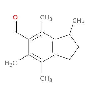 1H-Indene-5-carboxaldehyde, 2,3-dihydro-3,4,6,7-tetramethyl-