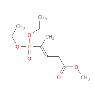3-Pentenoic acid, 4-(diethoxyphosphinyl)-, methyl ester, (3E)-