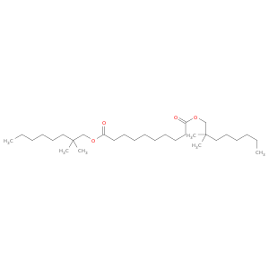 Decanedioic acid, bis(2,2-dimethyloctyl) ester