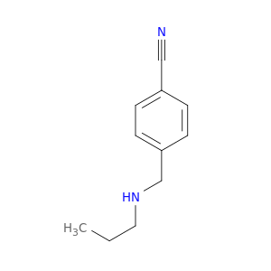 4-[(propylamino)methyl]benzonitrile