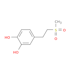 1,2-Benzenediol, 4-[2-(methylsulfonyl)ethyl]-