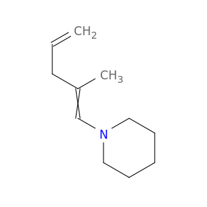 Piperidine, 1-(2-methyl-1,4-pentadienyl)-