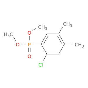 Phosphonic acid, (2-chloro-4,5-dimethylphenyl)-, dimethyl ester
