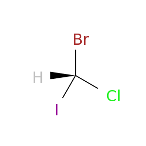 Methane, bromochloroiodo-, (S)-