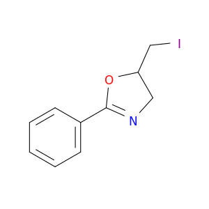 Oxazole, 4,5-dihydro-5-(iodomethyl)-2-phenyl-