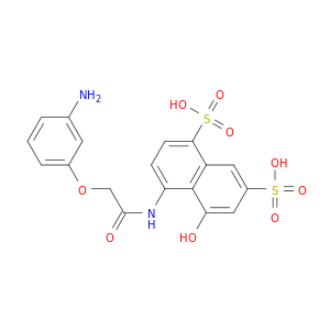4-[2-(3-氨基氧基氧基)乙酰基]氨基]-5-羟基-1,7-萘二磺酸