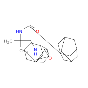 N-[1-(ADAMANTANE-1-CARBONYLAMINO)-2-METHYL-PROPAN-2-YL]ADAMANTANE-1-CARBOXAMIDE