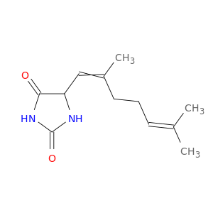 5-(2,6-二甲基-1,5-庚二庚烷-1-基)-2,4-咪唑烷二酮