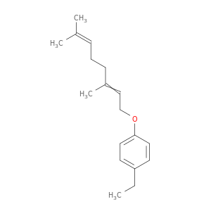 Benzene, 1-[(3,7-dimethyl-2,6-octadienyl)oxy]-4-ethyl-