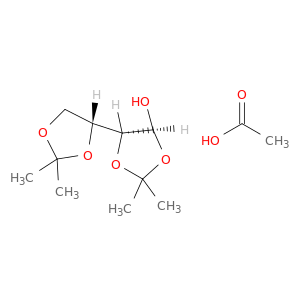 [4,4'-Bi-1,3-dioxolan]-5-ol, 2,2,2',2'-tetramethyl-, acetate, (4R,4'R,5S)-