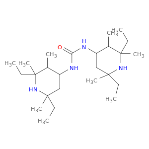 Urea, N,N'-bis(2,6-diethyl-2,3,6-trimethyl-4-piperidinyl)-