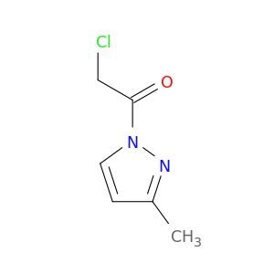 1H-Pyrazole, 1-(chloroacetyl)-3-methyl-