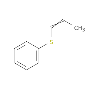 Benzene,(1-propen-1-ylthio)-