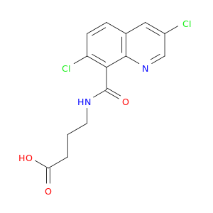 Butanoic acid, 4-[[(3,7-dichloro-8-quinolinyl)carbonyl]amino]-