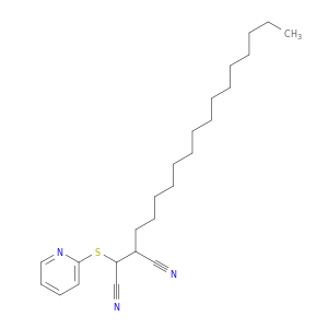 Butanedinitrile, 2-pentadecyl-3-(2-pyridinylthio)-