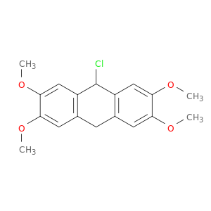Anthracene, 9-chloro-9,10-dihydro-2,3,6,7-tetramethoxy-