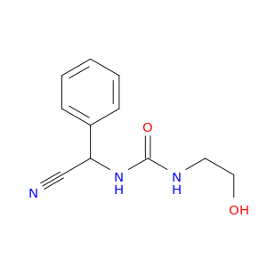1-[cyano(phenyl)methyl]-3-(2-hydroxyethyl)urea
