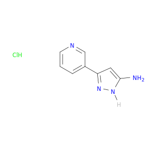 5-(Pyridin-3-yl)-1H-pyrazol-3-amine hydrochloride