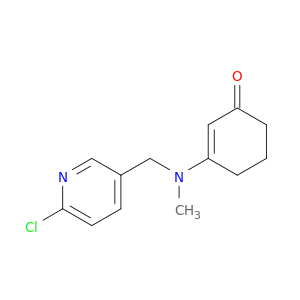 2-Cyclohexen-1-one, 3-[[(6-chloro-3-pyridinyl)methyl]methylamino]-