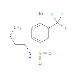 4-溴-N-丁基-3-(三氟甲基);苯磺酰胺