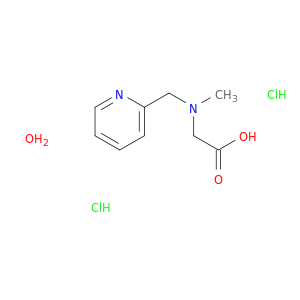 N-Methyl-N-(2-pyridinylmethyl)glycine Dihydrochloride Hydrate