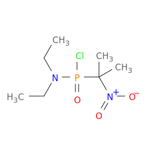 Phosphonamidic chloride, N,N-diethyl-P-(1-methyl-1-nitroethyl)-