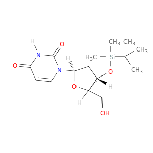 Uridine, 2'-deoxy-3'-O-[(1,1-dimethylethyl)dimethylsilyl]-