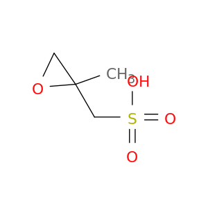 2-Oxiranemethanesulfonicacid, 2-methyl-