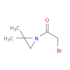 AZIRIDINE, 1-(BROMOACETYL)-2,2-DIMETHYL-